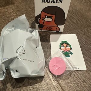 SEALED Official CryBaby Crying Again Vinyl Figure - What A Frog